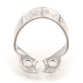 Ivory Clamps #W0 wingless metal rubber dam clamp, single clamp