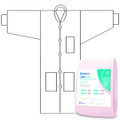 SafeWear High Performance Lab Coat - Pretty Pink - Large 12/Pk. Made from high