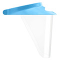 iVisor Visor and Shield Kit with Blue Visor. Contains:1 Visor and 3 Shields