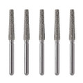 Two Striper FG 702.8 Coarse Diamond Bur Flat-End Taper. Pack of 5