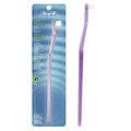 Oral-B End Tufted toothbrush, extra soft, 24/case. Unique slim, contra-angle