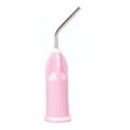 Pulpdent 20 ga x 1/2' Pre-Bent Dispenser Tips, Pink 20/Pk. Use with Kool-Dam