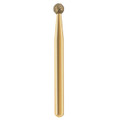 Great White Z FG #801-018 Fine, Round Zirconia Bur 5/Pack.