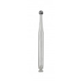 SS White RA #4 round carbide bur for slow speed latch, pack of 10 burs