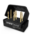 Great White Z Lab Zirconia Adjustment Kit. Includes 8 GWZ Diamond Burs plus