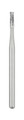 SS White HP #558 straight fissure crosscut carbide bur for slow speed straight