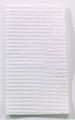Tidi Patient Bibs WHITE 17' x 18' 3-Ply Paper/1-Ply Poly 500/Cs. Plain Rectangle