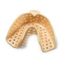 Tra-Ten #4 Small Lower Full-Arch, Beige Fully Perforated Plastic Impression