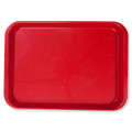 B-Lok Set-up Tray Flat Size B (Ritter) - Red, Plastic 13-3/8' x 9-5/8' x 7/8'