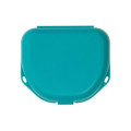 Zirc Teal Retainer Boxes - Regular 3'W x 1-1/2'D, package of 12