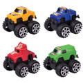 Pull-Back Vehicles Monster Trucks, 3", 36/Pkg.
