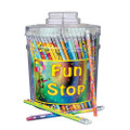 Pencils Mix Assorted Pencils w/Canister, 288/Canister, VA5