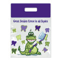 Specialty Bags 250 Count Large Gator Great Smiles, 9" x 13", 250/Pkg.