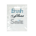 Specialty Scatter Bags Brush, Floss, Smile, 9" x 13", 100/Pkg.