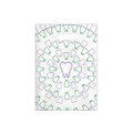 Specialty Scatter Bags Purple, Green Tooth Swirl, 7.5" x 10", 100/Pkg.