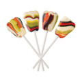 Dr. Johns Healthy Sweets Xylitol Berry Swirl Tooth Shaped Lollipops Berry Swirl Tooth Shaped Lollipops, 150/Pkg., DJC03
