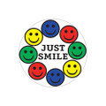 Assorted Stickers Just Smile, 100/Roll, PS119