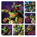Assorted Stickers Teenage Mutant Ninja Turtle, 100/Roll, PS549