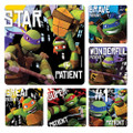 Assorted Stickers Teenage Mutant Ninja Patient, 100/Roll, PS597