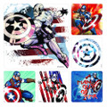 Assorted Stickers Captain America Stickers, 100/Roll, PS616