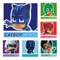 Kids Stickers Pj Masks 100/Box