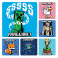 Assorted Stickers Mine Craft Stickers, 100/Roll, PS708