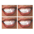 Let Those Pearly Whites Shine Postcard Laser Smile w/Teeth Postcard, 200/Pkg., RC3239