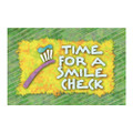 Time For A Smile Check Postcard Time For A Smile Check Postcard, 250/Box, RC8752