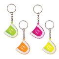 Kids Toys 1.5" Neon Tooth Keychain 24/Box