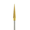 Gold Carbide Burs, Laboratory 41P, Sm Cone, HP, Reg Cut, Each