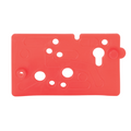 Gasket, Red, to fit A-dec( R ) Century Plus( R ) Control Block; Pkg of 5
