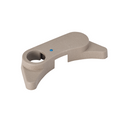 Foot Control Shroud, 1-Hole for Toggle, Dark Surf, to fit A-dec( R ), Midmark
