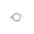 HP Tubing, 4 Hole w/CT, 12 ft, Asepsis Straight Gray