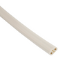 Syringe Tubing, 2 Hole, Asepsis Straight LT Sand; Box of 100ft