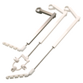 Telescoping Arm w/3 Position Holder, Anodized