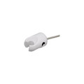 Holder, L/R, Auto HP, Molded, Normally Closed, White w/Sterling Tubing