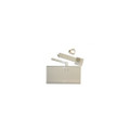 Monitor Support & Full Size Keyboard Tray, w/Dual 8" Pivot Arm, Vertical Post Mounted, White