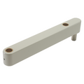 Rigid Arm, 8", Dual Pivot Arm, White