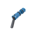 Toggle Valve Replacement Cartridge, On/Off, Side Ported, 3-Way Normally Closed, Blue w/Black Toggle