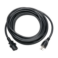 Power Cord, NEMA 5-15P to IEC C13 for Computer or Monitor, 15'