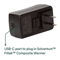 Solventum Filtek Composite Warmer, 6520P, Power Plug 100-240V Type A, C, I, G