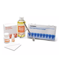 Pulpdent, Pressure Syringe Combo Kit: Pressure Syringe, handle, 30 assorted needles, Pulpdent Root Canal Sealer Kit, 8 oz Wonder Orange, PSK
