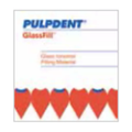 Pulpdent, GlassFill Universal Shade 30 gm Powder, 15mL liquid, scoop, mixing pad, IFU