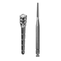 Parkell, C-I #4 Fine Stainless Steel Flat-Head Post Pack of 20, S125