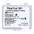 Coltene, #4.5 Blue ParaPost XP Plastic Lab Burnout Posts Refill 25 pcs, P75145B