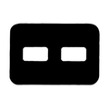 ADA Mount Pocket 402A Black 2 Window #0 Film 2.75" x 4" 100/pack