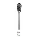 Buffalo Dental, Pear (53A) Diamond Cut Fine HP Carbide Bur, 18070FDM