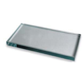 Buffalo Dental, No. 3, Glass Slab (2-1/2" x 3" x 1/4"), 78520