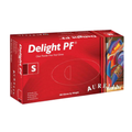 Delight Vinyl PF Gloves, 100/Box, Small