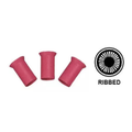 AllPro, Allpro Prophy Cup Snap-On Square Ribbed & Webbed Soft Hot Pink Comfort-Berry Scented, 1000/Pack, 304-N-1000